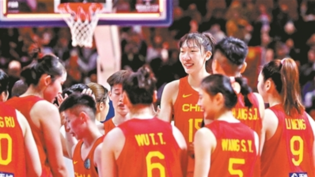 大胜韩国队63分轻松取得世界杯开门红 中国女篮顺利起航